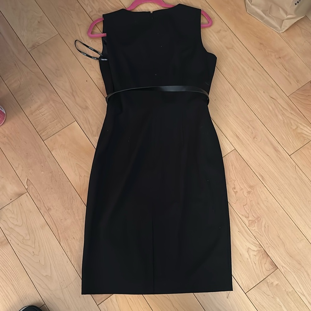 Calvin Klein scoop neck dress